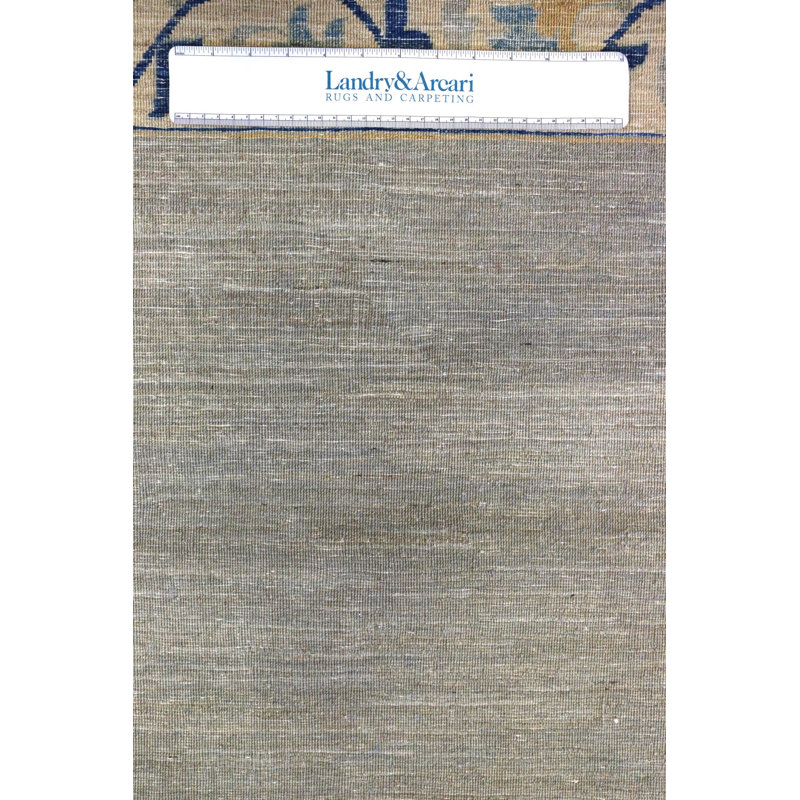 Plain Field One-of-a-Kind 7'4" x 10'11" New Age Area Rug in Gray/Ivory/Blue