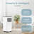 10,000 BTU Portable Air Conditioner, Dehumidifier & Fan, Standing Air Conditioner for Room, Portable AC unit with Remote Control & Window Kit for Bedroom/Dorm, LED Display
