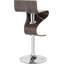 Tabouret de bar courbé pivotant ajustable Modern