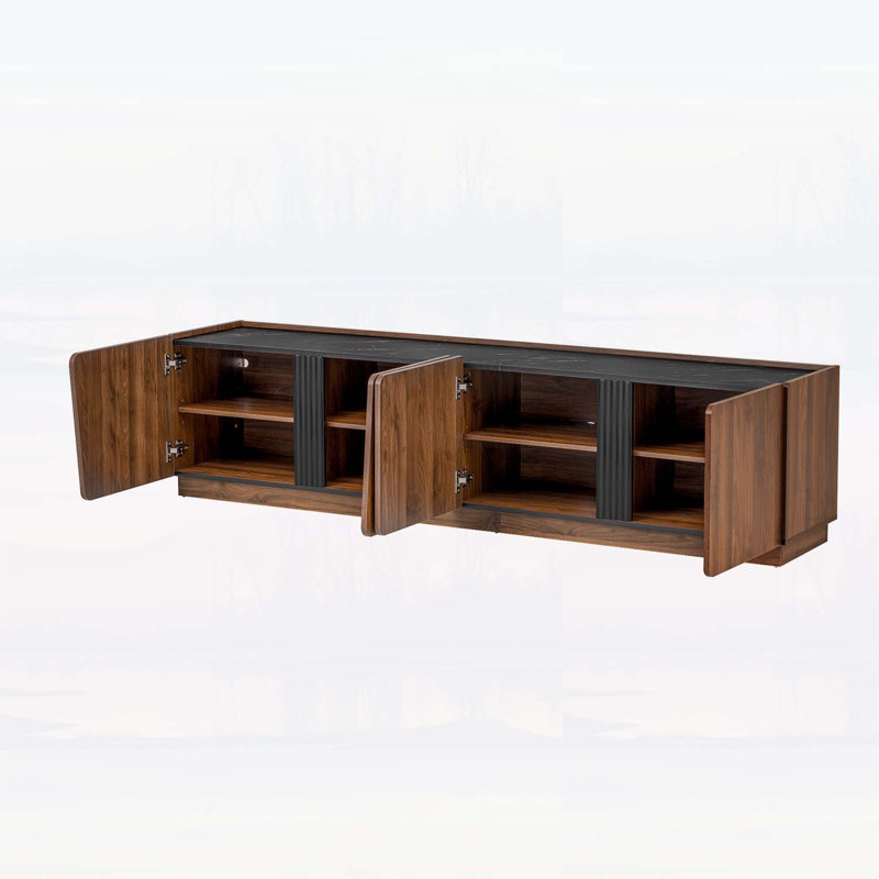 Console moderne avec tablettes intérieures réglables, Tigre