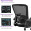 Chaise de bureau noir