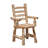 Fireside Lodge Traditional Cedar Log Armchair-697628547