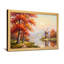 Plantes et fleurs, arbres d'automne, lac, moulin à vent, reflet de paysage, art-1367694668-1367694664-1367694665