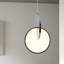 Luminaire suspendu moderne simple en acrylique et miroir en métal avec îlot de cuisine Eclipse