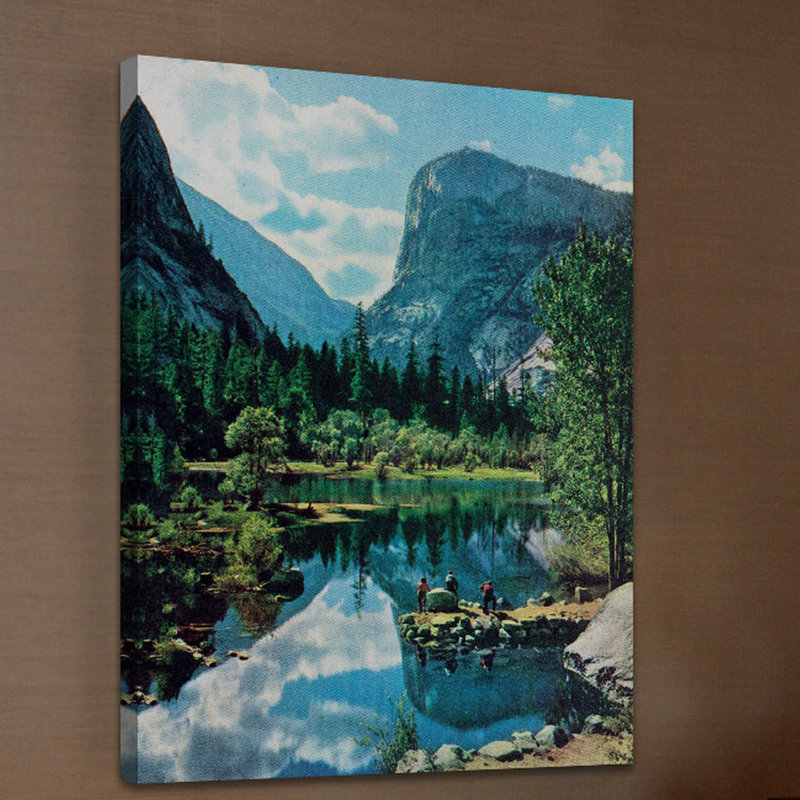 " That View " Print, 29" H x 24" W x 1.5" D