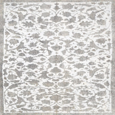 Tapis traditionnel blanc / gris Taylorstown