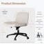 Criss-Cross Office Desk Chair With Wheels-1955095316