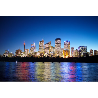 Braffe Sydney 1 Piece Wrapped Canvas Wall Art