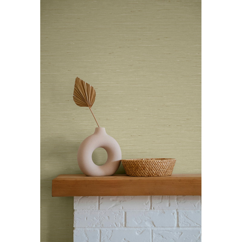 Rouleau de papier peint embossé 3D L 27 pi x l 27 po Carius, Brun clair