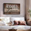 Inspirant et typographique «Family Life Quote Typographie»-1257638039