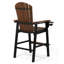 Chaise de bar Kevin Adirondack, noir-130679340-130679343