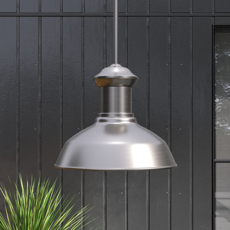 Fredricksburg One Light Outdoor Pendant from Generation Lighting , Weathered Copper, No