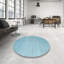 Tapis de zone bleu contemporain-1270360594