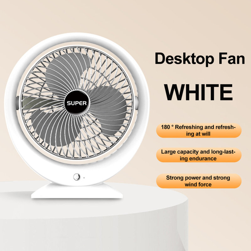 Kondieu 3 vitesses vent vitesse sommeil conditionneur naturel petit ventilateur portable bureau vélo ventilateur dortoir USB ventilateur cadeau