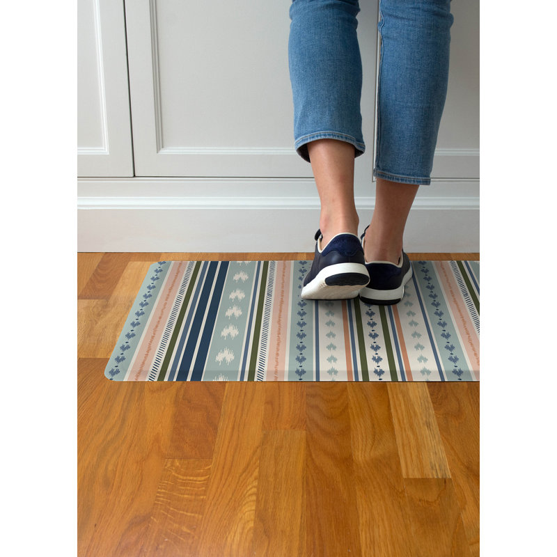 Tapis bleu anti-fatigue Berkley, Rectangle 1 pi 8 po x 2 pi 8 po