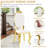 Kamien Solid Back Side Chair Dining Chair With Stainless Steel Legs-804848191-804848189