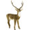 Standing Deer, Medium - 45 X 66 Inches