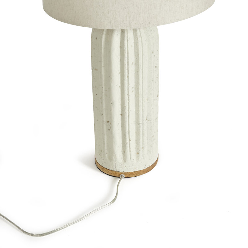 Lampe de table blanche 22 po