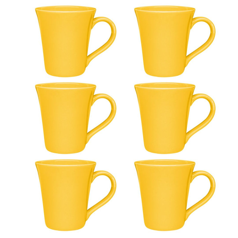 Tasse à café Yakira, Jaune