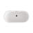 Jakeil 59'' x 27.5'' Soaking Acrylic Bathtub-108229761