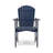 Outdoor Weather-Resistant Acacia Wood Adirondack Dining Chairs, Set Of 2, Perfect For Rustic Patio Decor And Durability-84781712