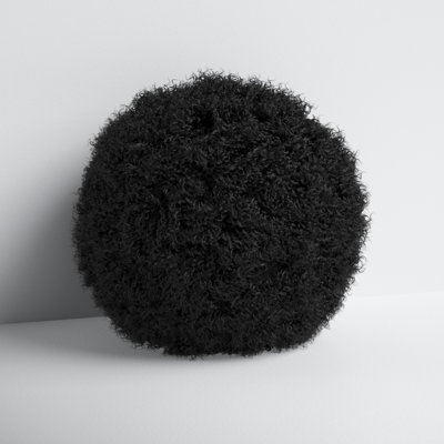 Ruffled Throw Pillow