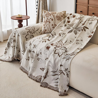 Retro Style Sofa Towel One-Piece Full-Cover Cover