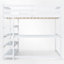 Lit mezzanine avec bureau intégré et tablettes-113752952-113752951