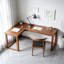 L-Shaped Solid Wood Solid Wood Writing Desk