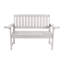 Banc minimaliste gris clair écologique et recyclable-1212399921
