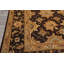 Tapis réversible en laine chocolat et or, noué à la main, 2,44 m x 3 m