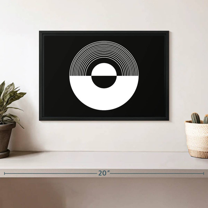 Avery Vinyl Abstract, 9" H x 13" W
