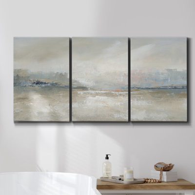 Shifting Seas - Toile encadrée multi-pièces