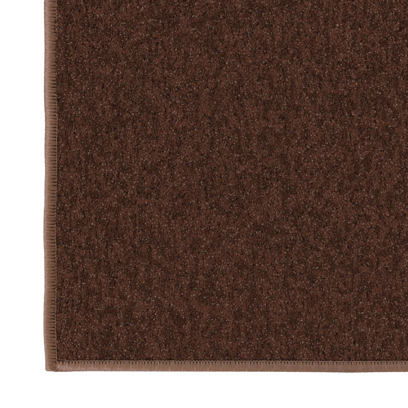Emmy Brown Indoor Runner Rug, Brown, 1'8" x 4'5"