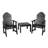 Anette Outdoor Adirondack Chair With Table-818309913