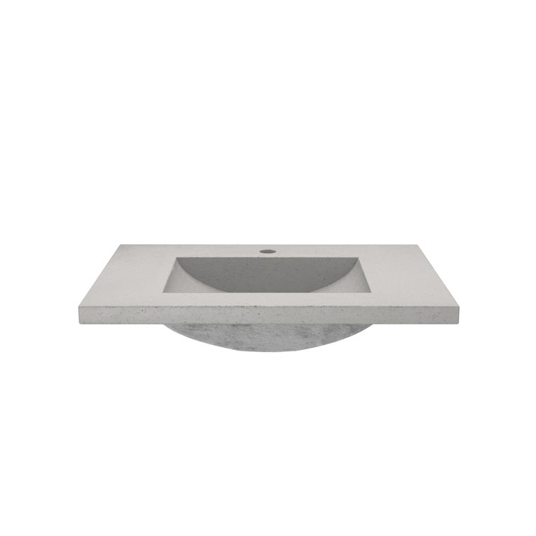 30.5" Single Bathroom Vanity Top with Sink