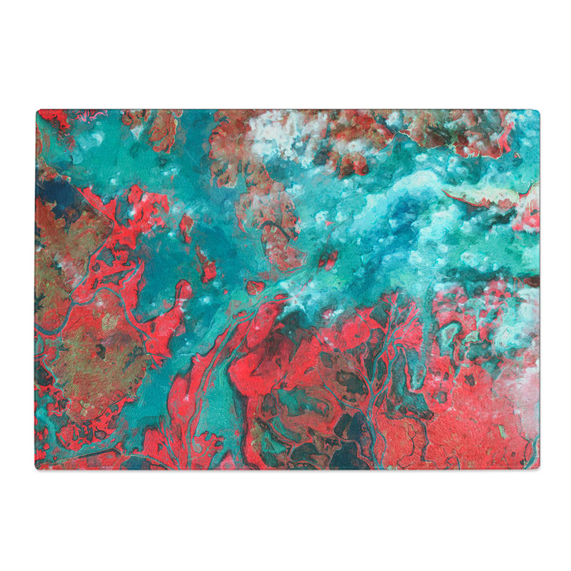 Tempered Glass My Imagination Chopping Board, 28.5 cm W x 20 cm L