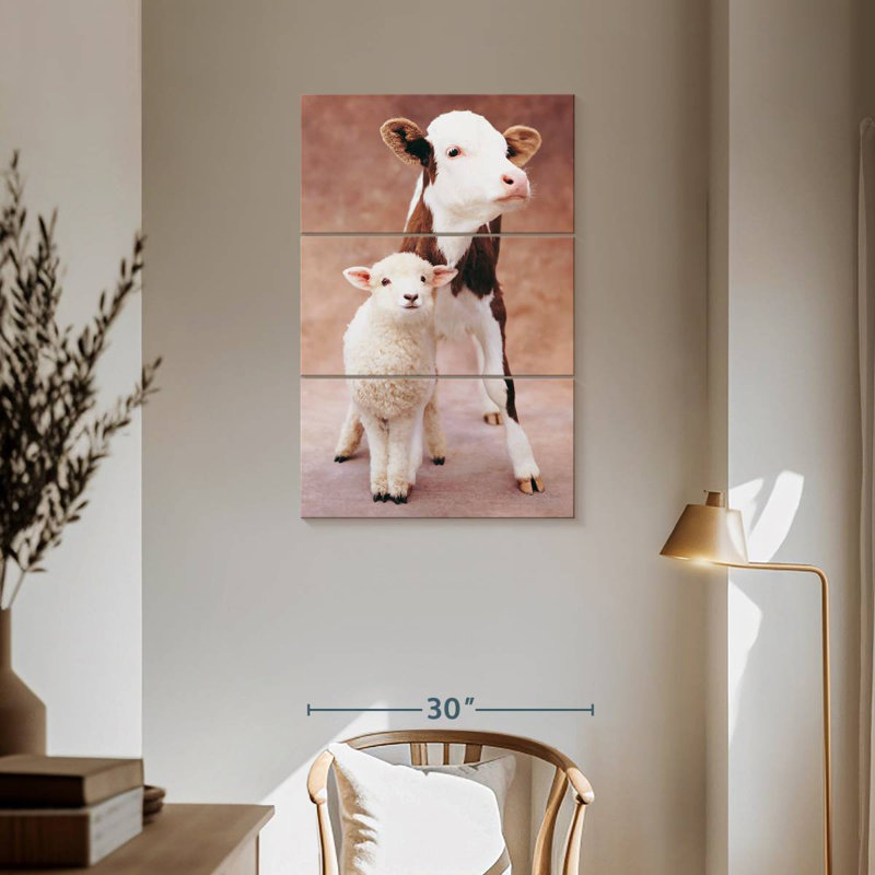 Brampt Mallowpuff And Romeo I, 57" H x 36" W