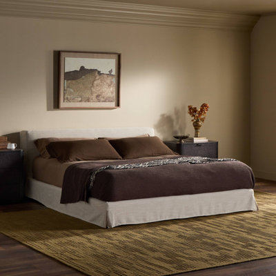 Lamaria Slipcovered Bed