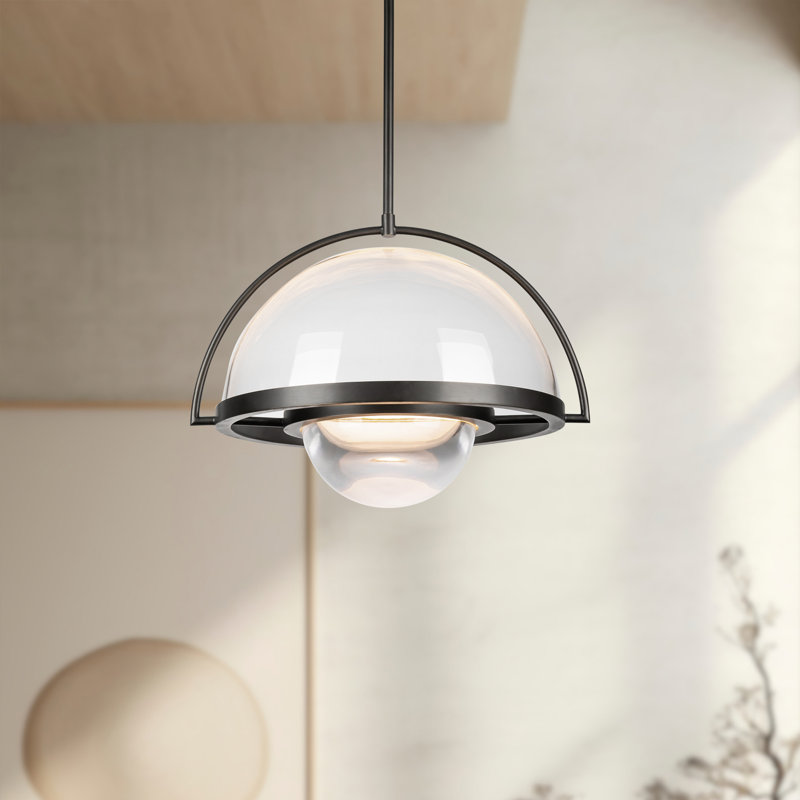 Bowery 1 - Light LED Pendant, Urban Bronze