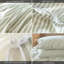 Ensemble de housse de couette à rayures 100% coton lavé MooMee-111721004-118026350