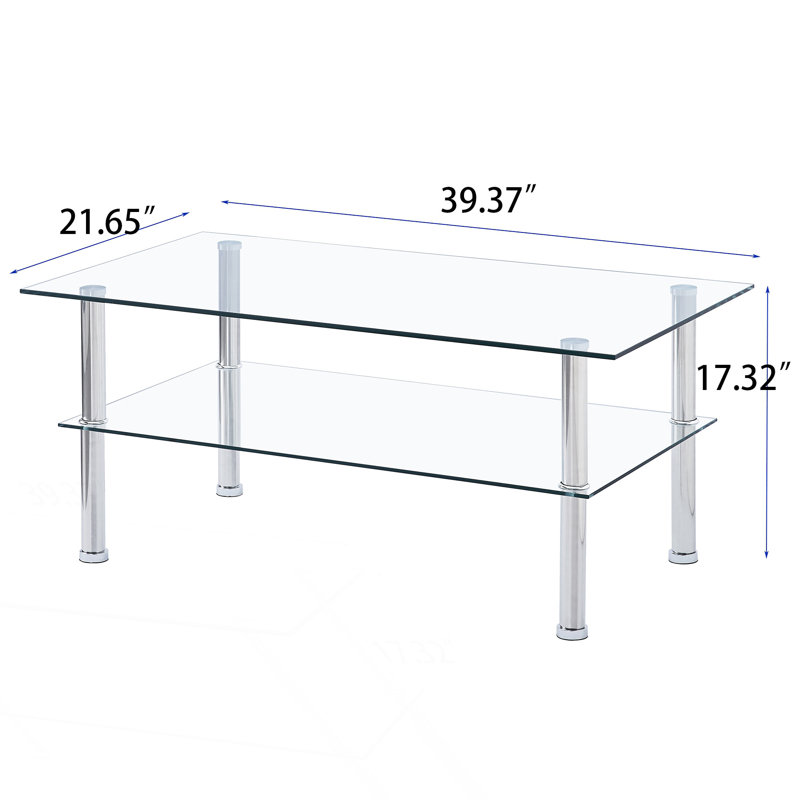 Table basse 2 couches, canapé moderne avec tablette de rangement