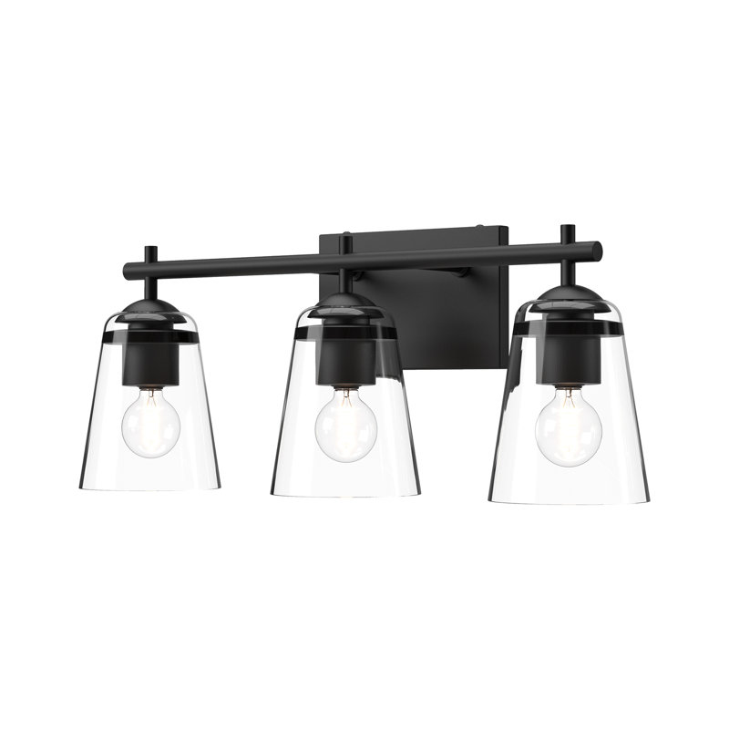 Addison 3 - Light Bath Bar, Matte Black