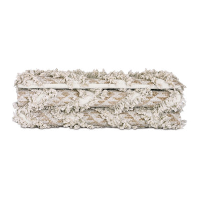 Sperrin Fringe Bed Scarf