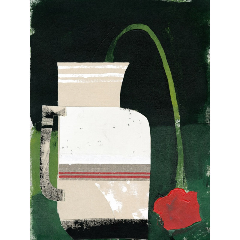 Playful Sort 44 Print by Ngo, PC, 20'' H x 15'' W, Black Single Picture Framed