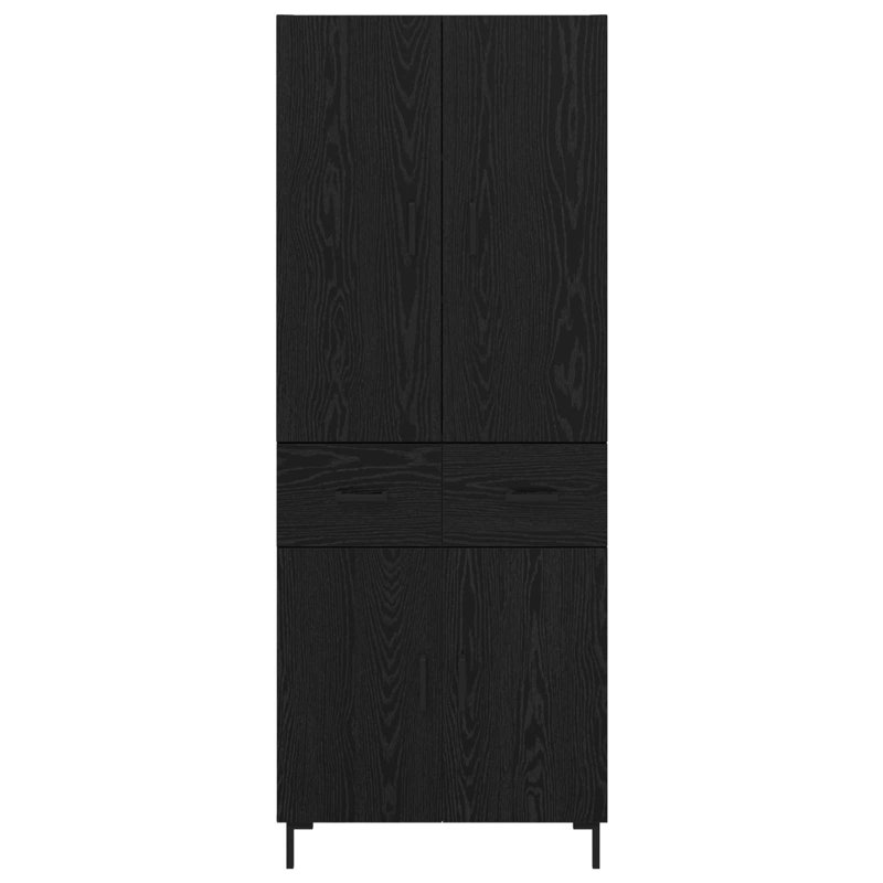 69.5cm Sideboard, Black Oak