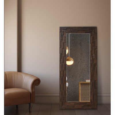 Metal Flat Floor Mirror