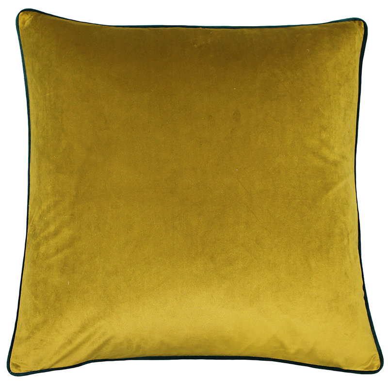 Meridian Square Throw Cushion, Moss/Emerald