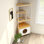 Tour d'angle pour chat, arbre à chat avec poteau à griffer, maisonnette pour chat avec station d'alimentation et plateformes d'escalade, meubles pour animaux domestiques pour chats