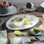 Assiette plate en grès de 12,2 po Pistache